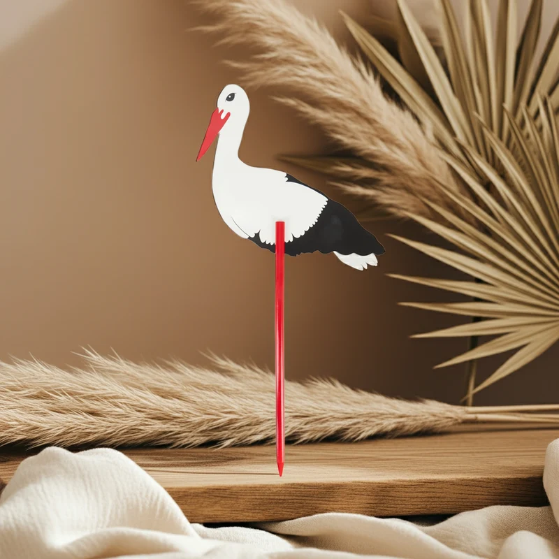 Holzstorch XL 100 cm – Deko zur Geburt | Bieco