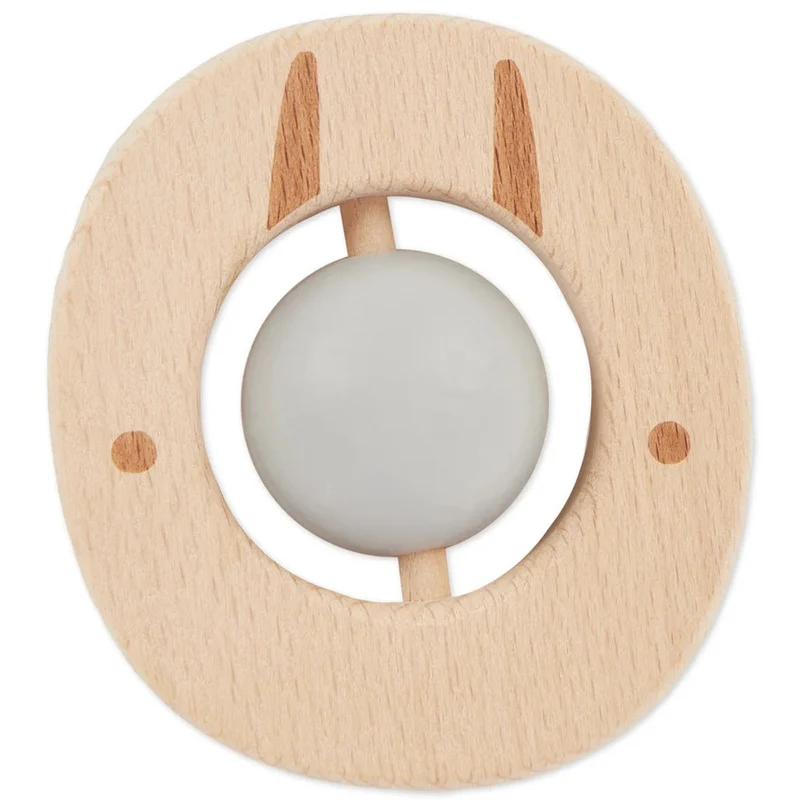 Beißring Eichhörnchen mit Silikonball – personalisierbar | Bieco