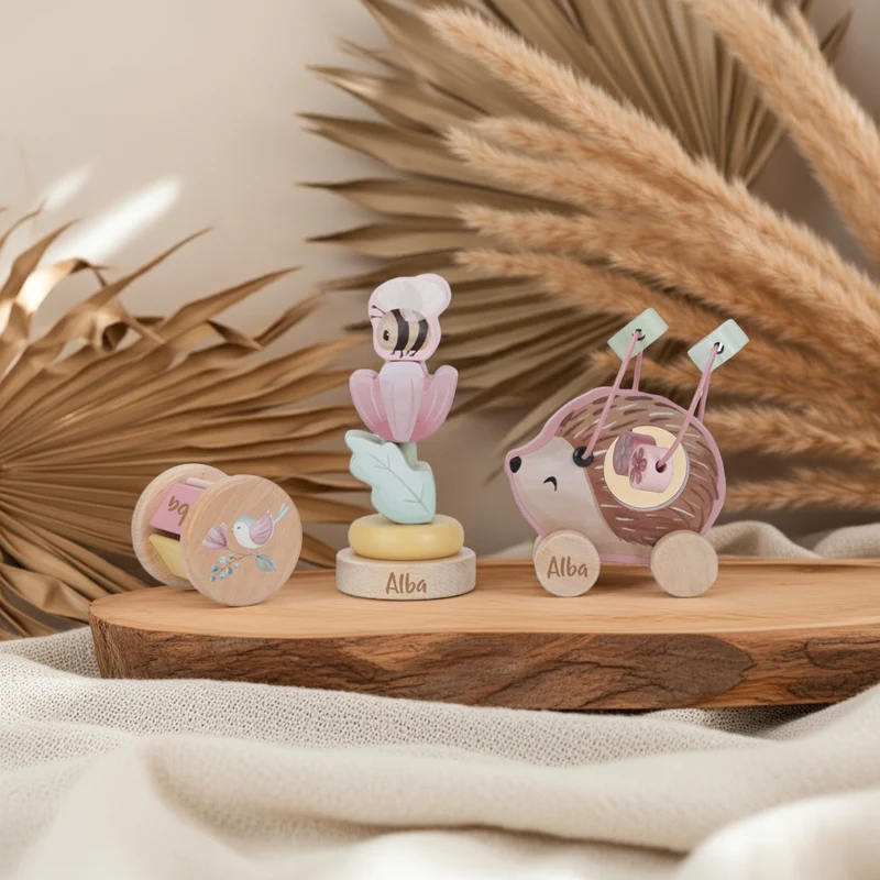 Holz-Geschenkset Fairy Garden mit Personalisierung | Little Dutch