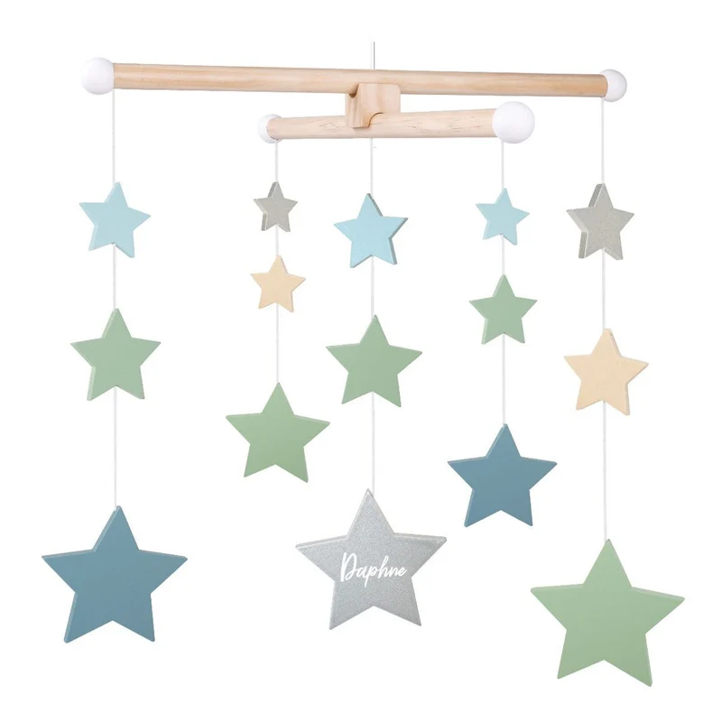 JaBaDaBaDo Holz-Mobile Sterne T268 32 cm