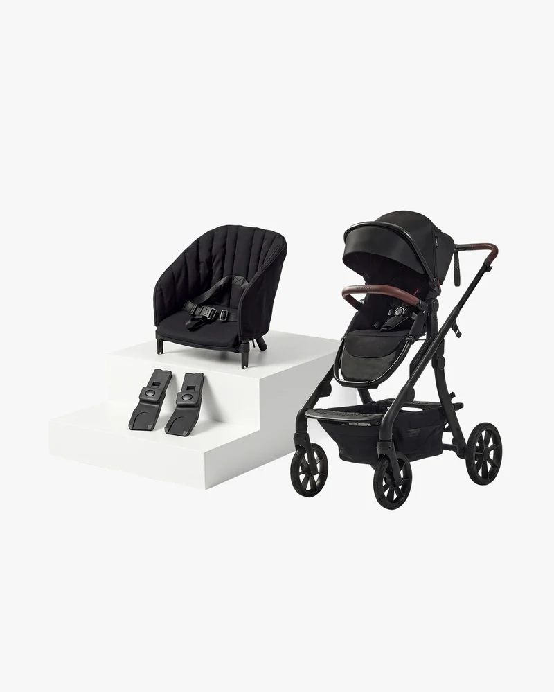 On-the-Go Bundle：ChangeGo Stroller and Car Seat Adapter and Wagon Backrest