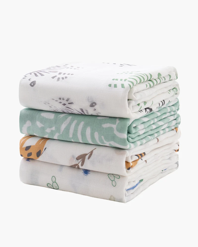 Momcozy Best Wishes Swaddle Blankets - Bravery