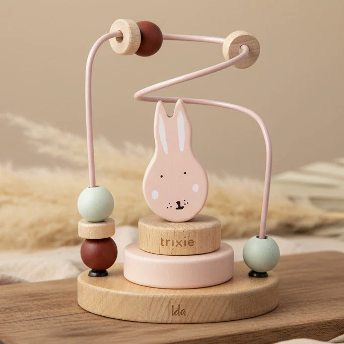 Motorikschleife Holz - ­Frau Hase | Trixie