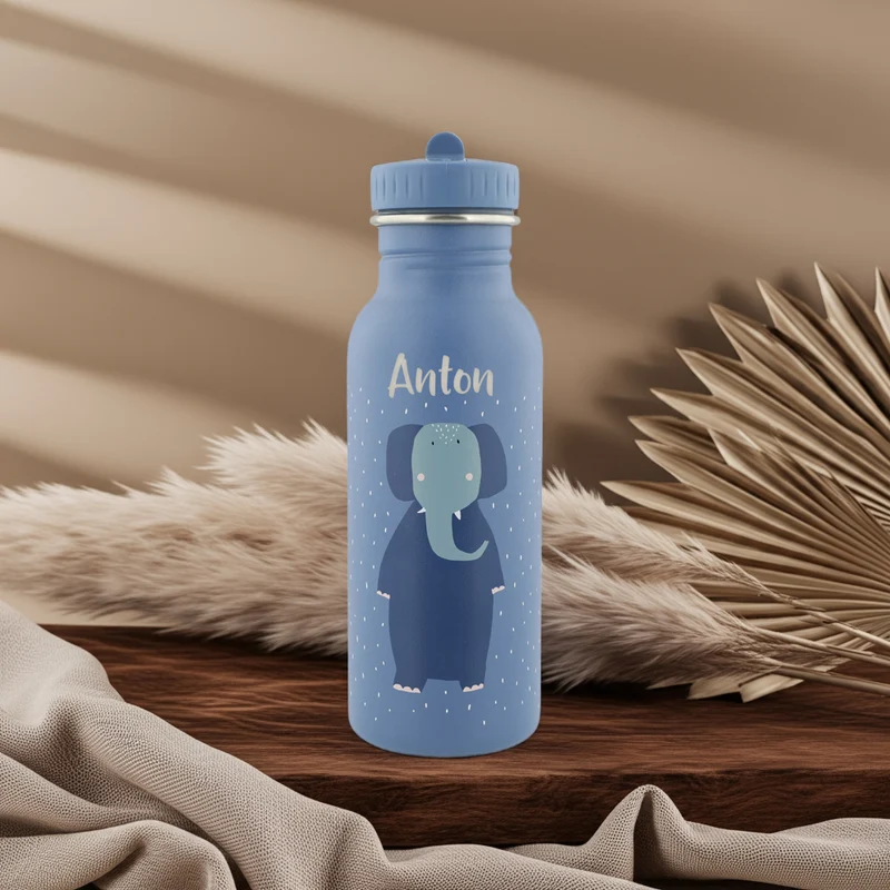 TRIXIE Kinder Trinkflasche personalisiert - Tiere