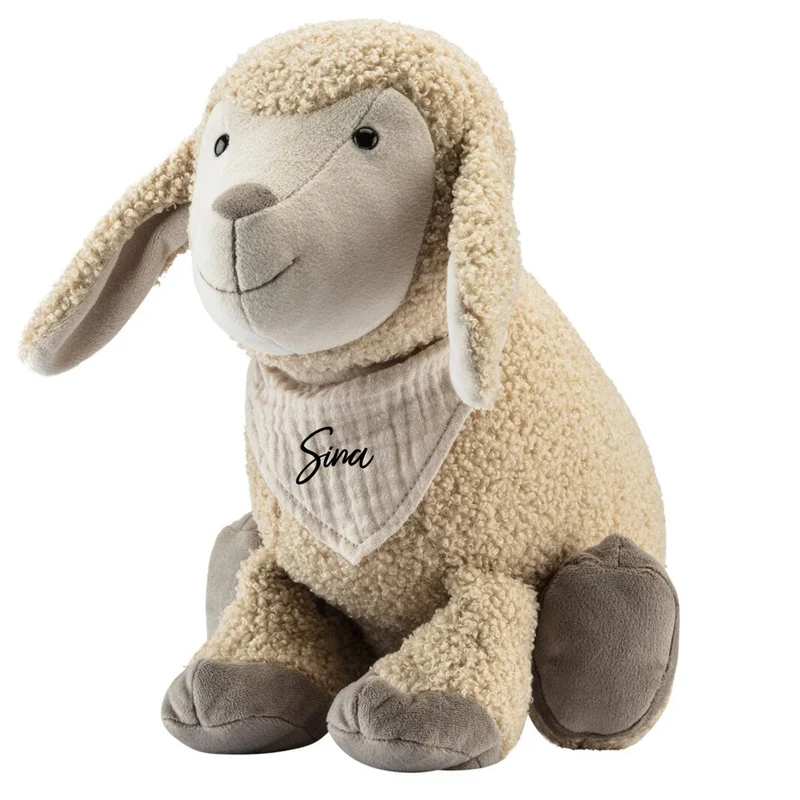 Kuscheltier XL Schaf Flocke – personalisierbar | Sterntaler
