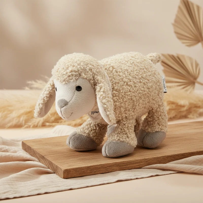 Kuscheltier M Schaf Flocke – personalisierbar | Sterntaler