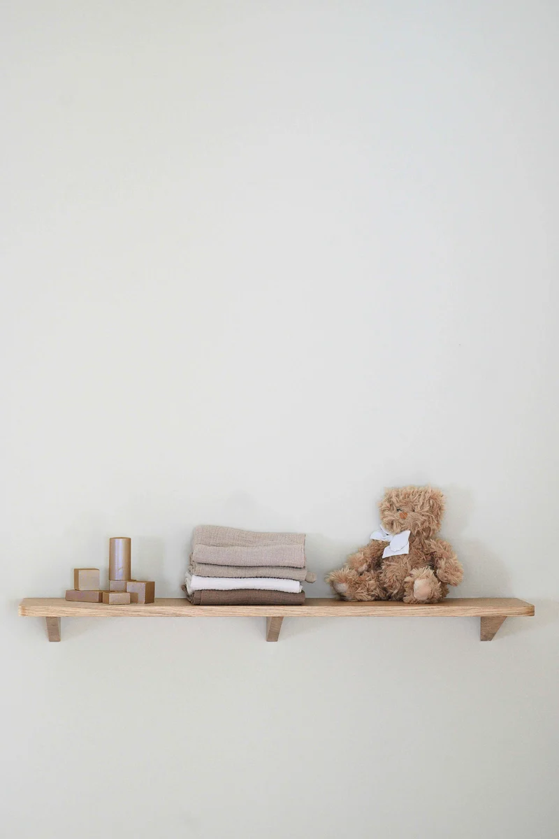 Nature wandplank - eikenhout
