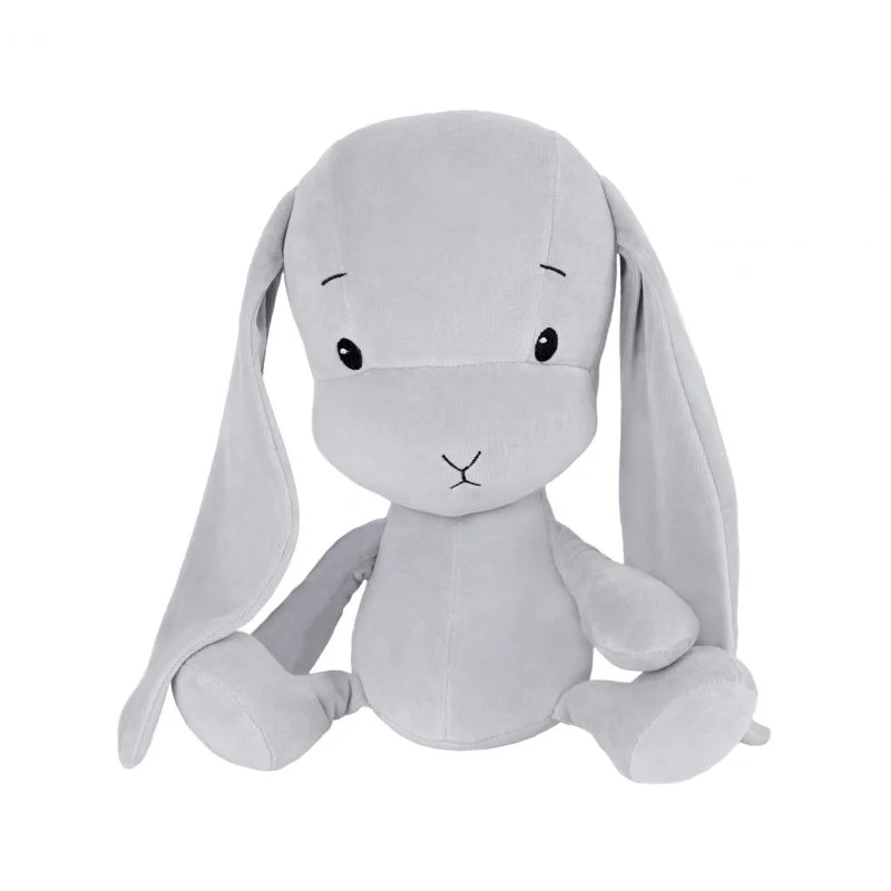 Effiki Kuscheltier Hase Grau 50 cm | personalisierbar
