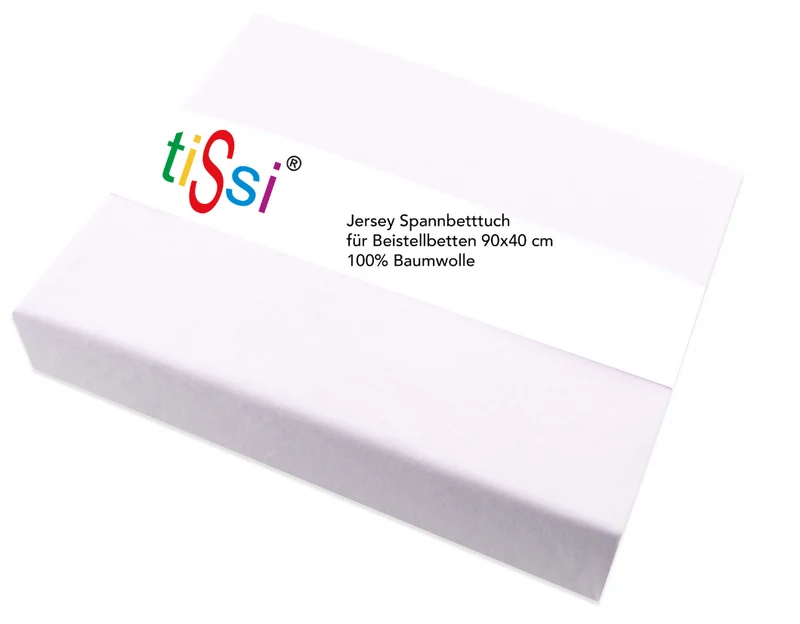 Spannbettlaken Beistellbett 90 x 40 cm Rosa | tiSsi®