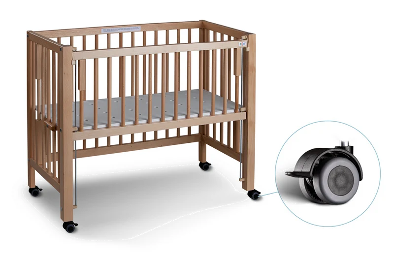 MAXI BOXSPRING Beistellbett Buche Natur | tiSsi by Schmatzepuffer®