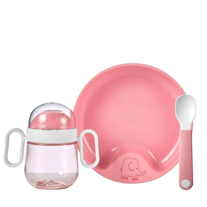 Mepal Mio Babygeschirr-Set 3-teilig Deep Pink