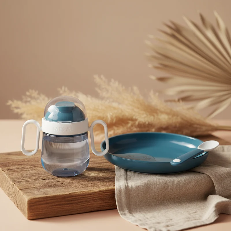 Mio Babygeschirr-Set 3-teilig Deep Blue | Mepal