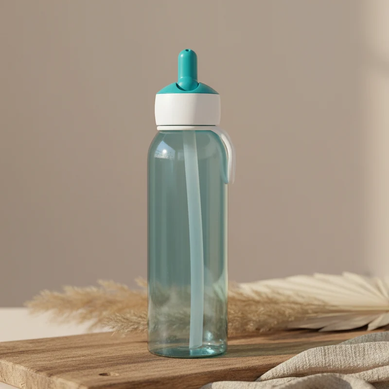 Trinkflasche Flip-up Türkis 500 ml | Mepal