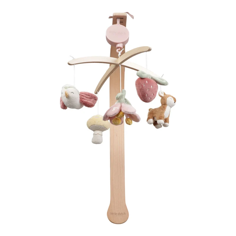 Musik-Mobile Fairy Garden – personalisierbar | Little Dutch