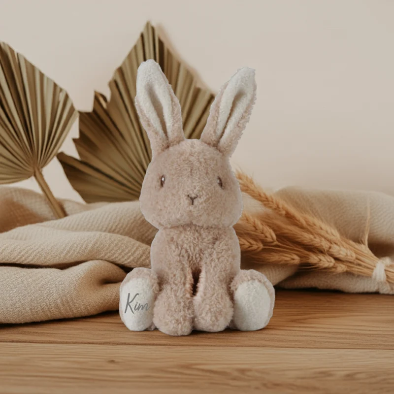 Kuscheltier Baby Bunny 15 cm – personalisierbar | Little Dutch