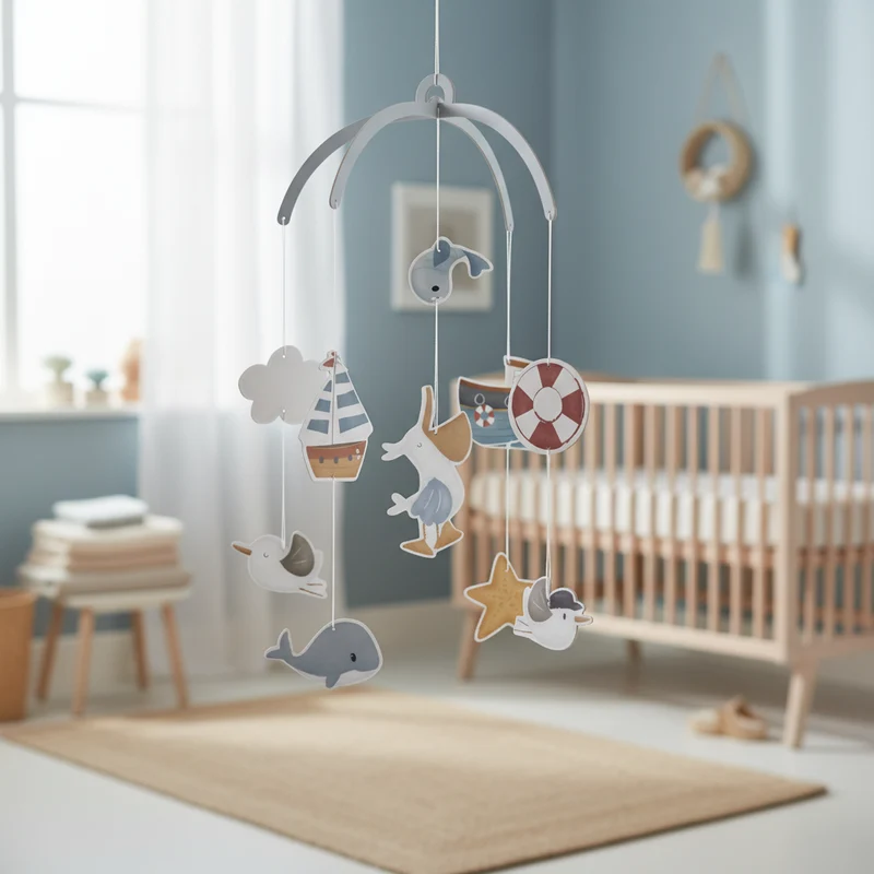 Papp-Mobile Sailors Bay – Mobile fürs Babyzimmer