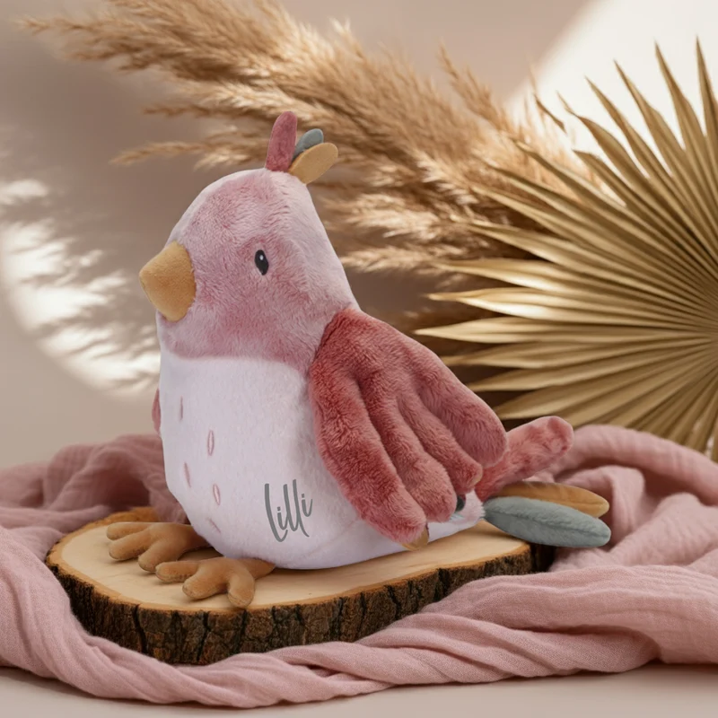 Kuscheltier Vogel Flowers & Butterflies – ab Geburt