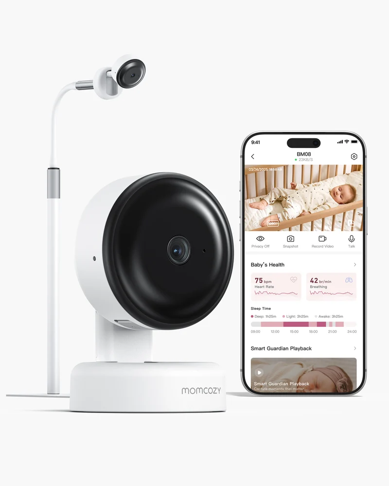 Momcozy Contact-Free Smart Baby Monitor (BM08)