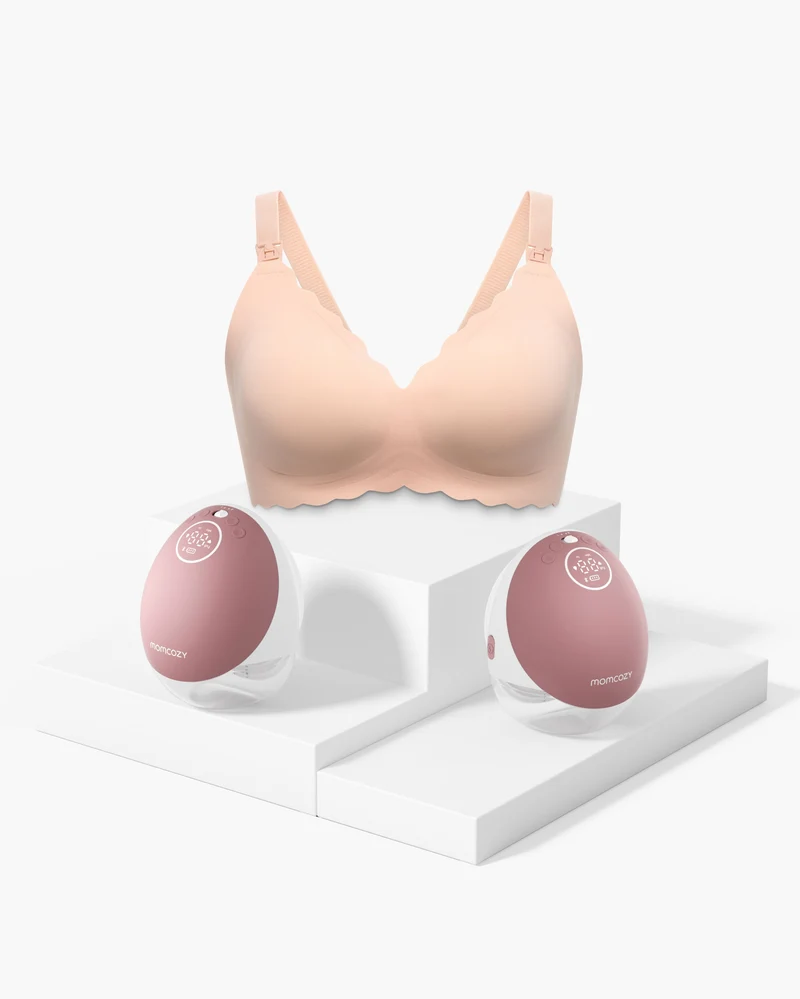 M9 Bra Bundle: M9 Breast Pump and YN46 Nursing Bra