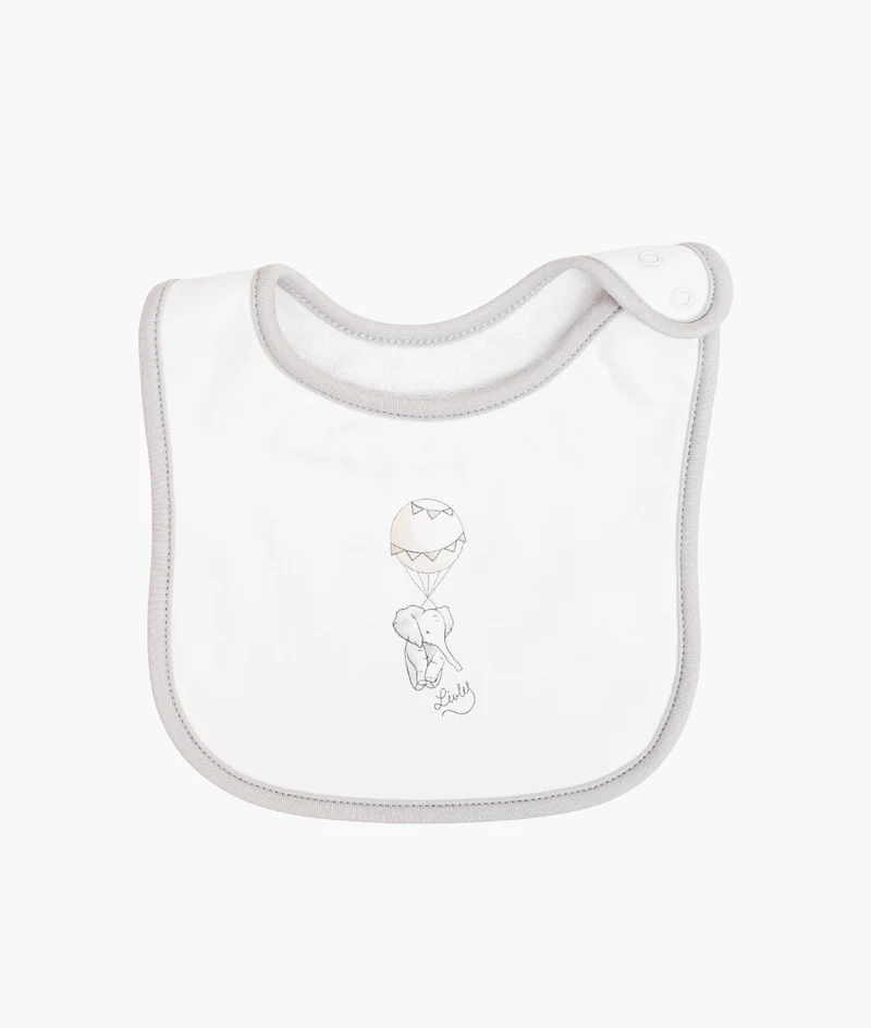 Flying Elephants Bib