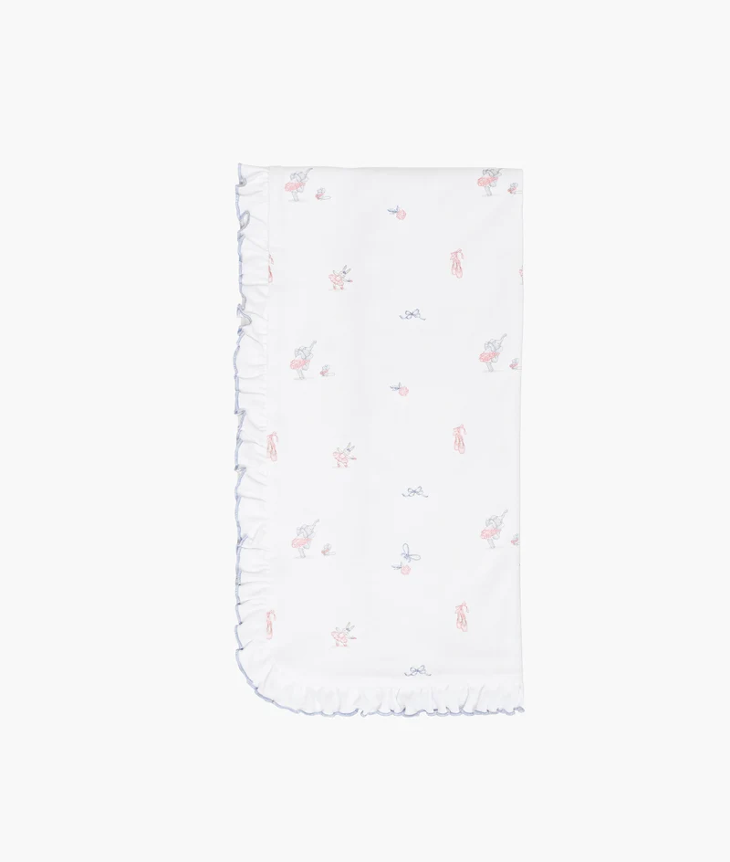 Ballerina Ruffled Blanket
