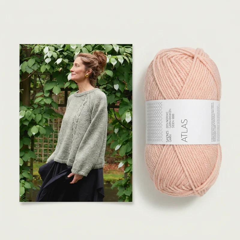 Sandnes Garn Laura Sweater – Neulesetti Sandnes Garn Atlas