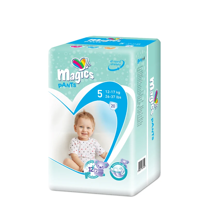 Diapers - pants Magics Pants for toddlers, size - Junior No. 5 (12-17 kg.), 20 pcs.