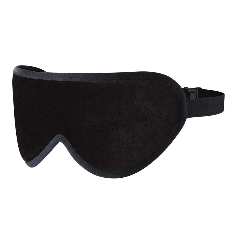 Luxury Sleep Mask in Black - Unscented