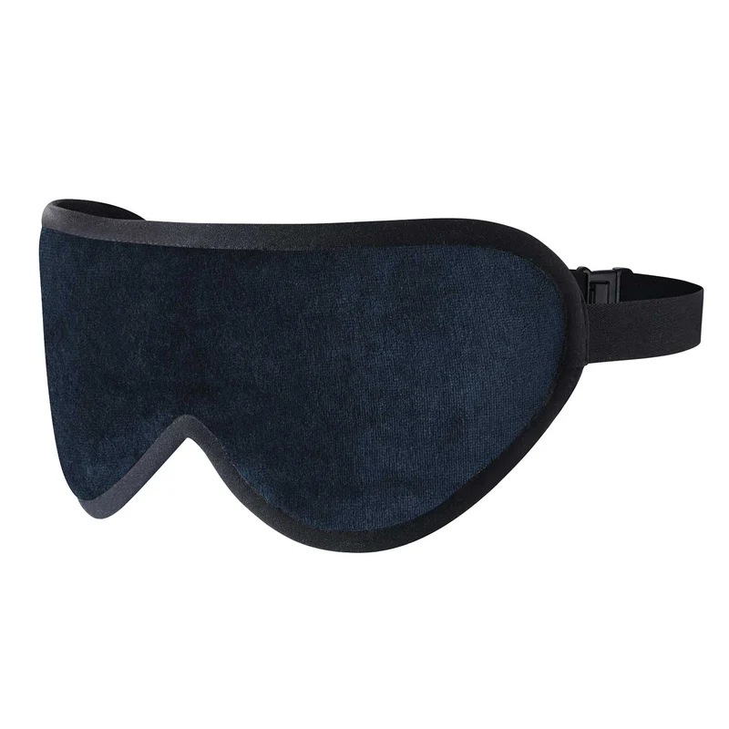 Luxury Sleep Mask - Navy Blue