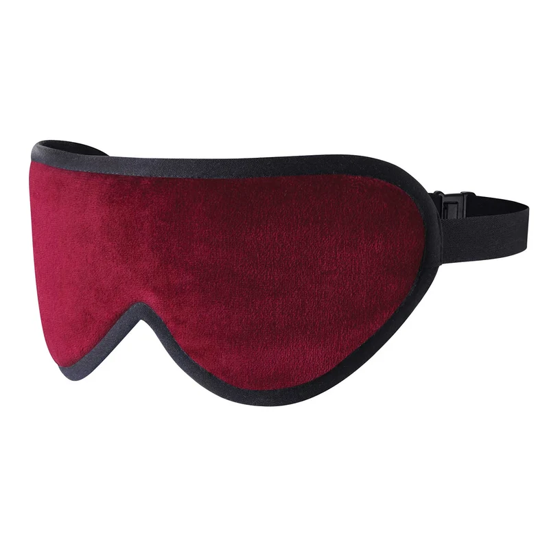 Luxury Sleep Mask - Burgundy