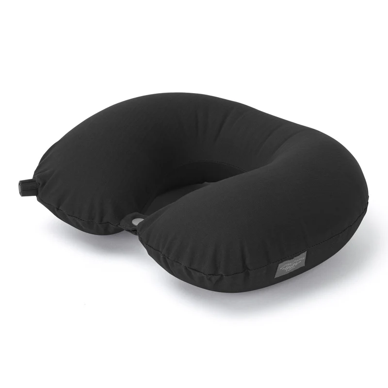 Luxury Travel Pillow in Black