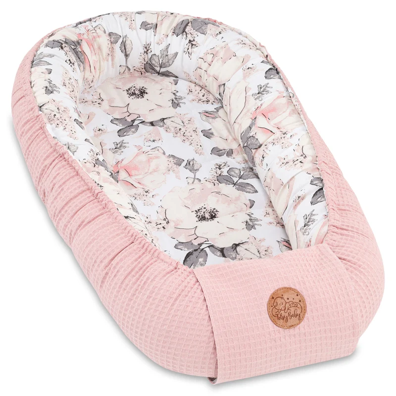 Babynest Neugeborene 90x50 cm - Handmade Kokon zweiseitig