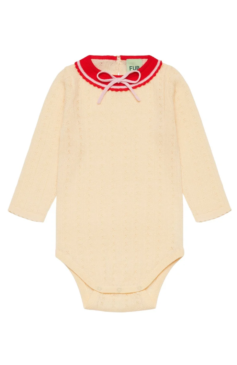 Baby Bow Body - Creme