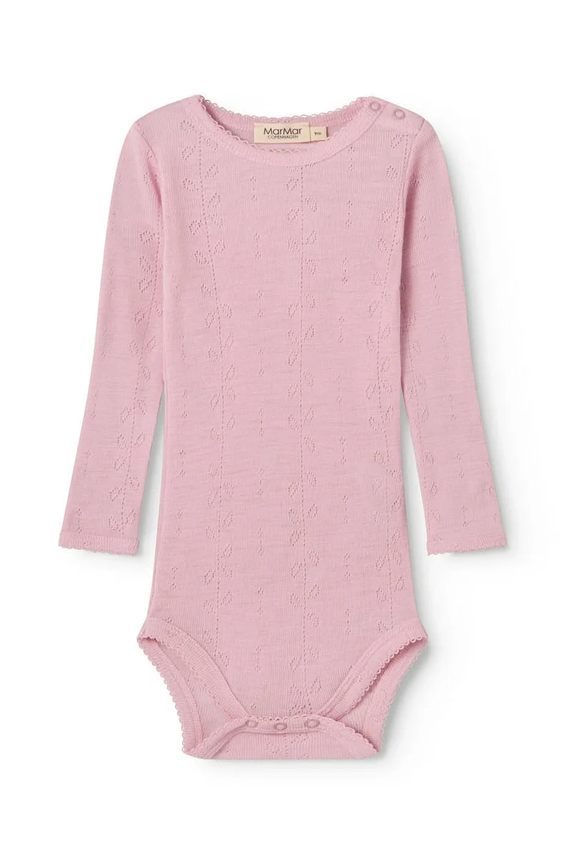 Benedikte Wool Body - Soft Berry