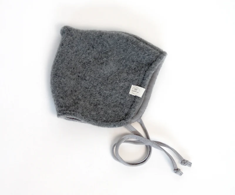 Wollfleece Mütze, GOTS
