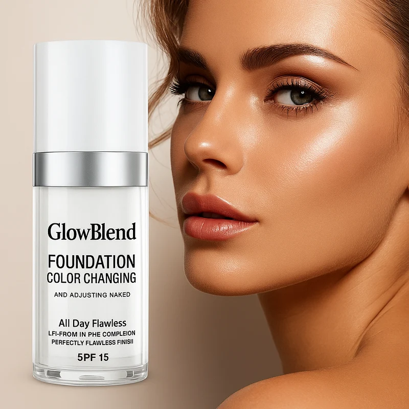 Bilden | Foundation mit Farbwechsel | Natürliches Glow-Finish | GlowBlend