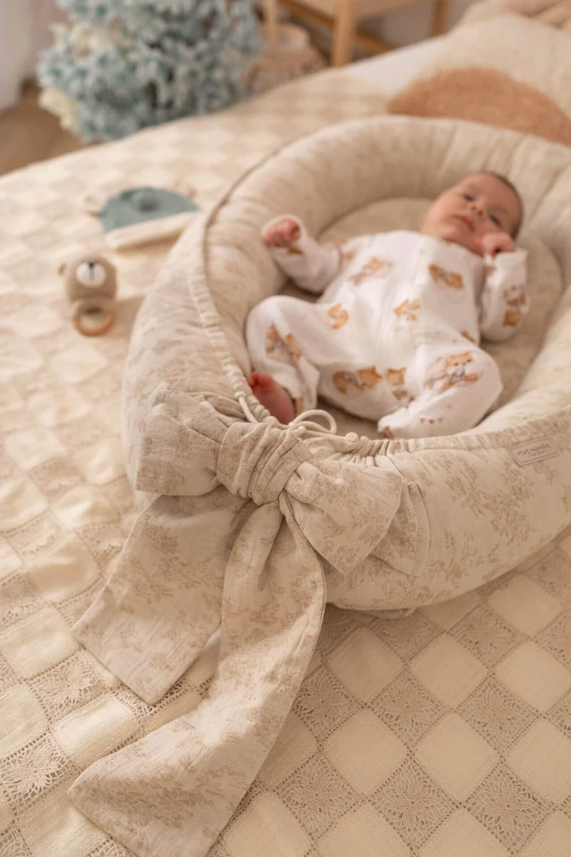 Premium Baby Nest – Natural Vintage