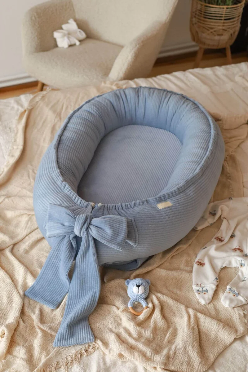 Premium Velvet Baby Nest