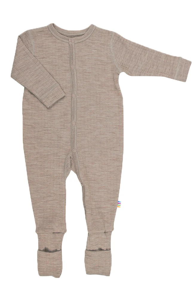 Wool Onesie 2 in 1 - Sand