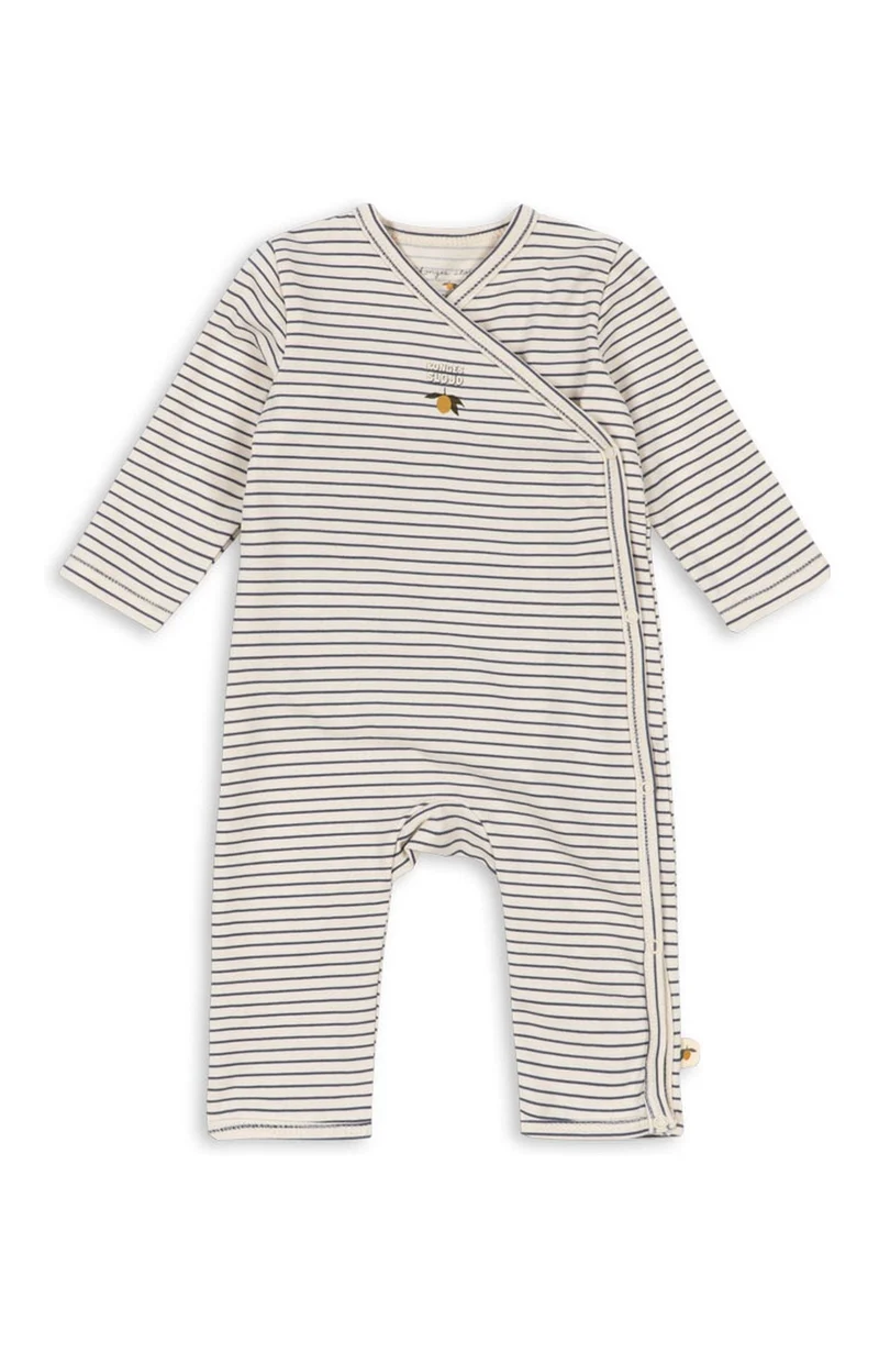 Basic Newborn Onesie - Stripe Como