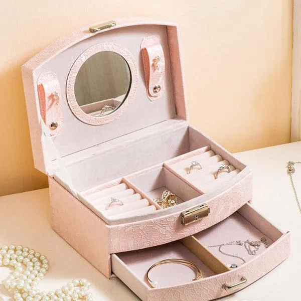 Double Drawer Jewelry Organizer