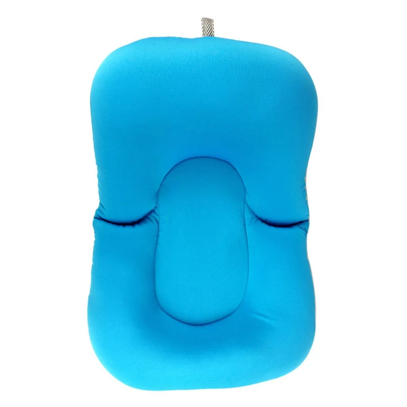 Baby Bath Tub Pillow Pad Lounger Air Cushion Floating Soft Seat Infant Newborn Non-slipt Bath Pillow