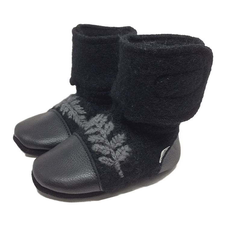 Nooks Design - Wool Booties - Starling