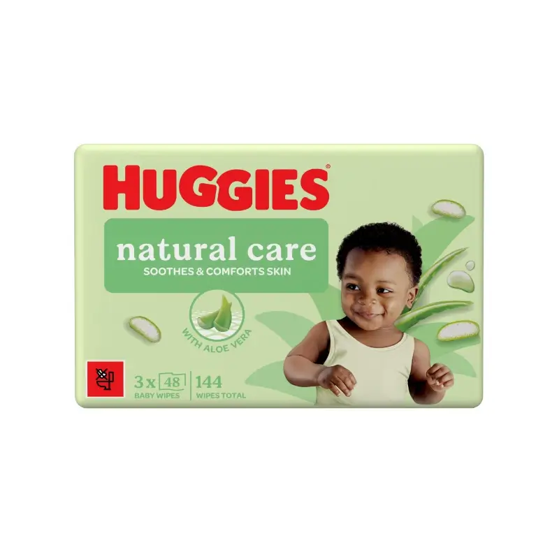 Huggies Natural Care Wipes, 144 wipes