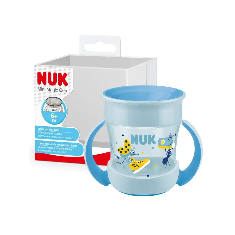 Nuk Mini Magic Cup Training Cup +6 Months Blue, 160 ml