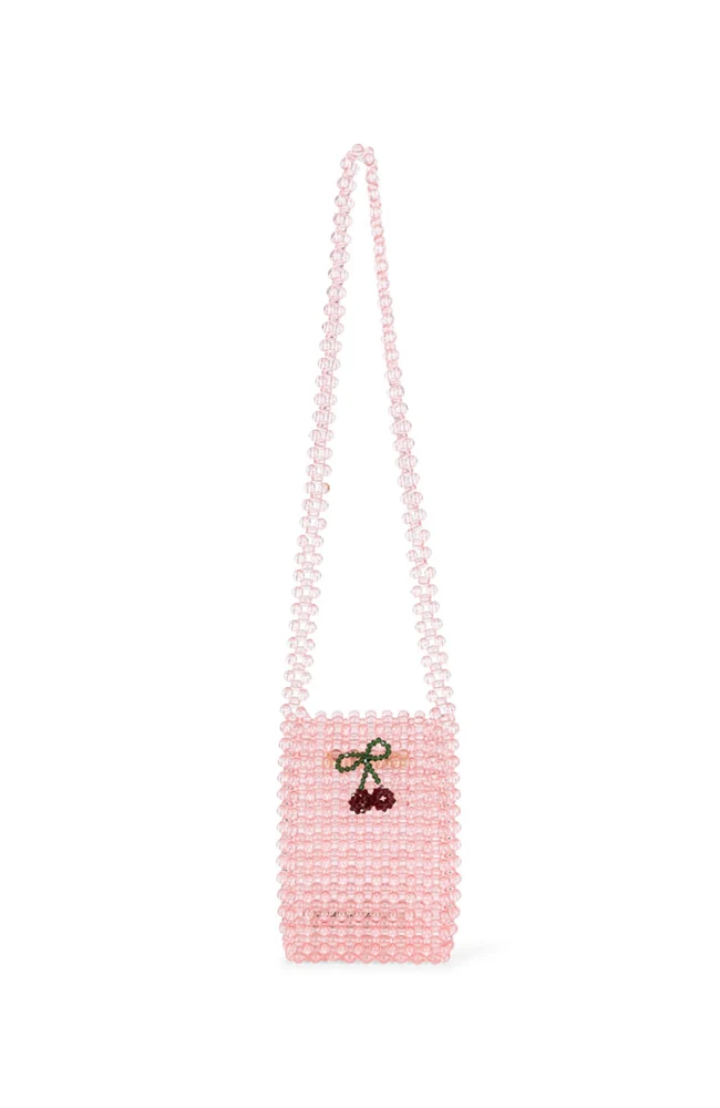 Perla Strap Wallet - Peony
