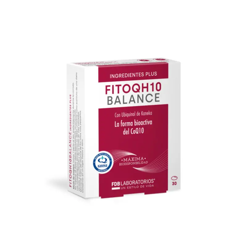 Fdb Fitoqh10 Balance Ubiquinol 30 capsules.