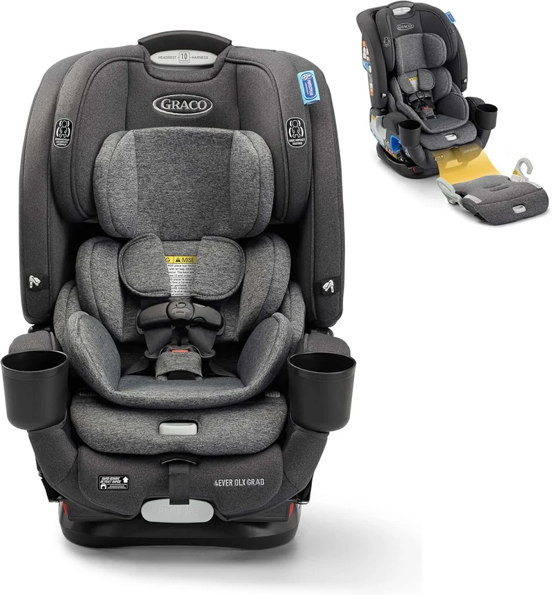 Graco - 4Ever DLX Grad 5-in-1 Slim Car Seat