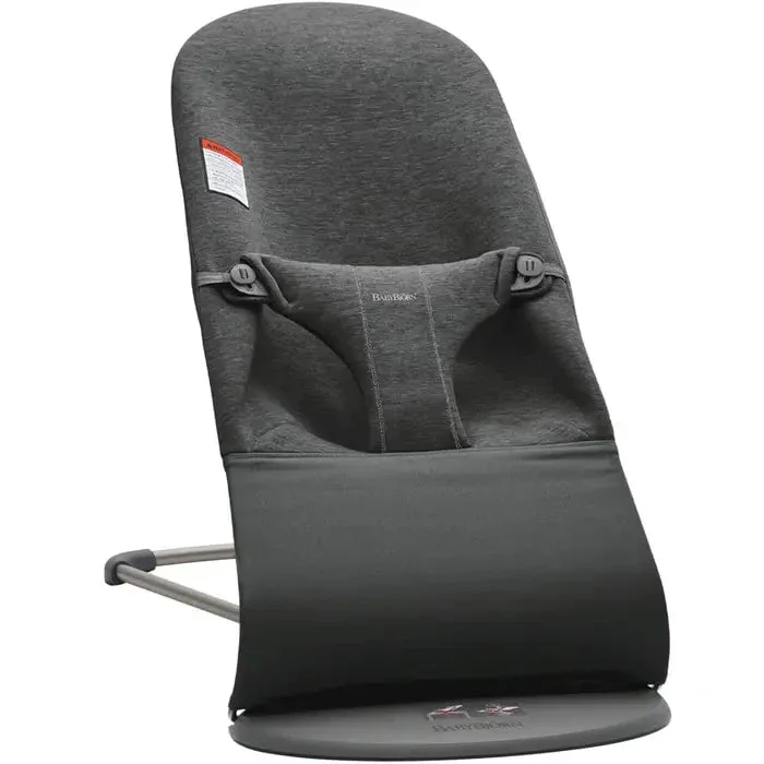 Baby Bjorn - Bouncer Bliss - 3D Jersey - Charcoal Grey - OPEN BOX