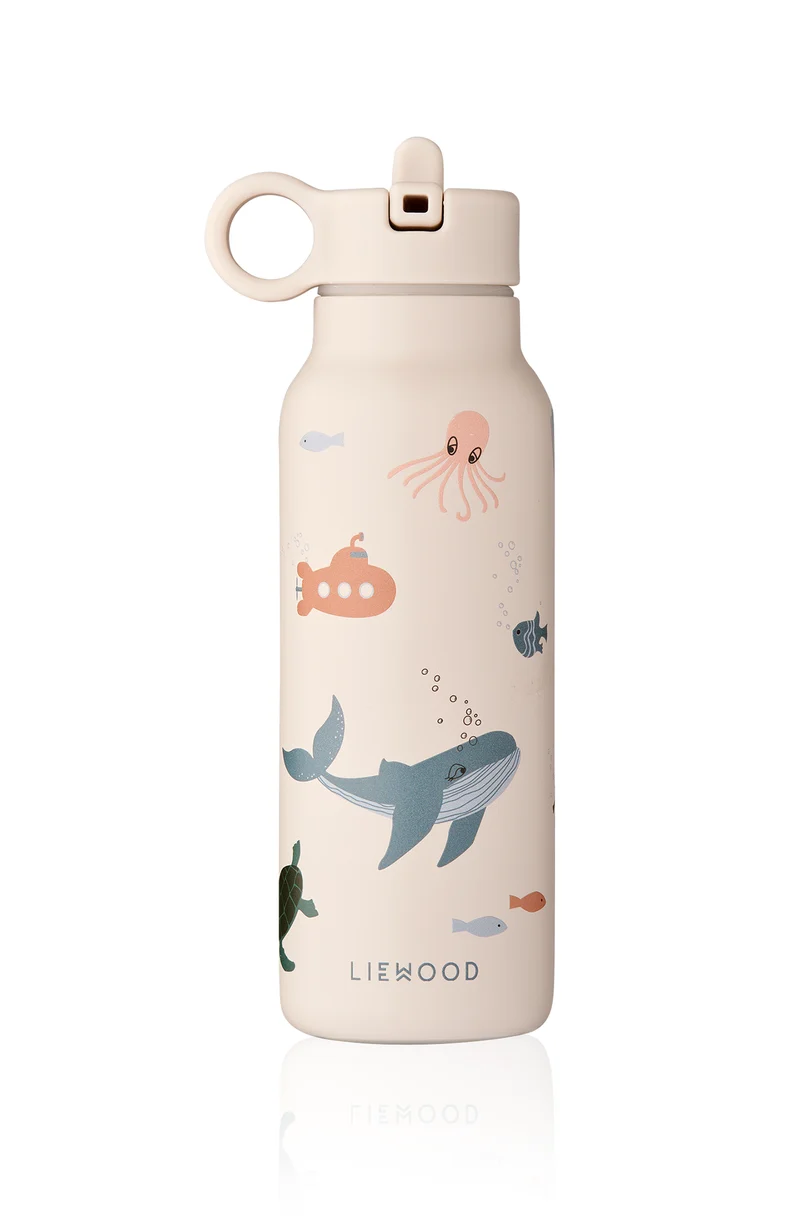 Falk Water Bottle 350 ml - Sea creature/Sandy